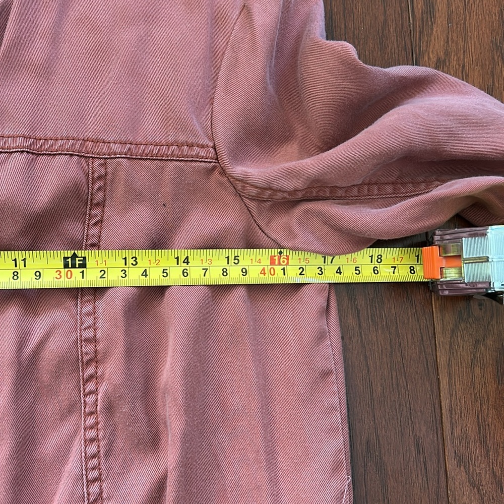 Anthropologie Holding Horses Womens Mariona Dusty Rose Swing Shirt Dress Sz 4 - Picture 5 of 12